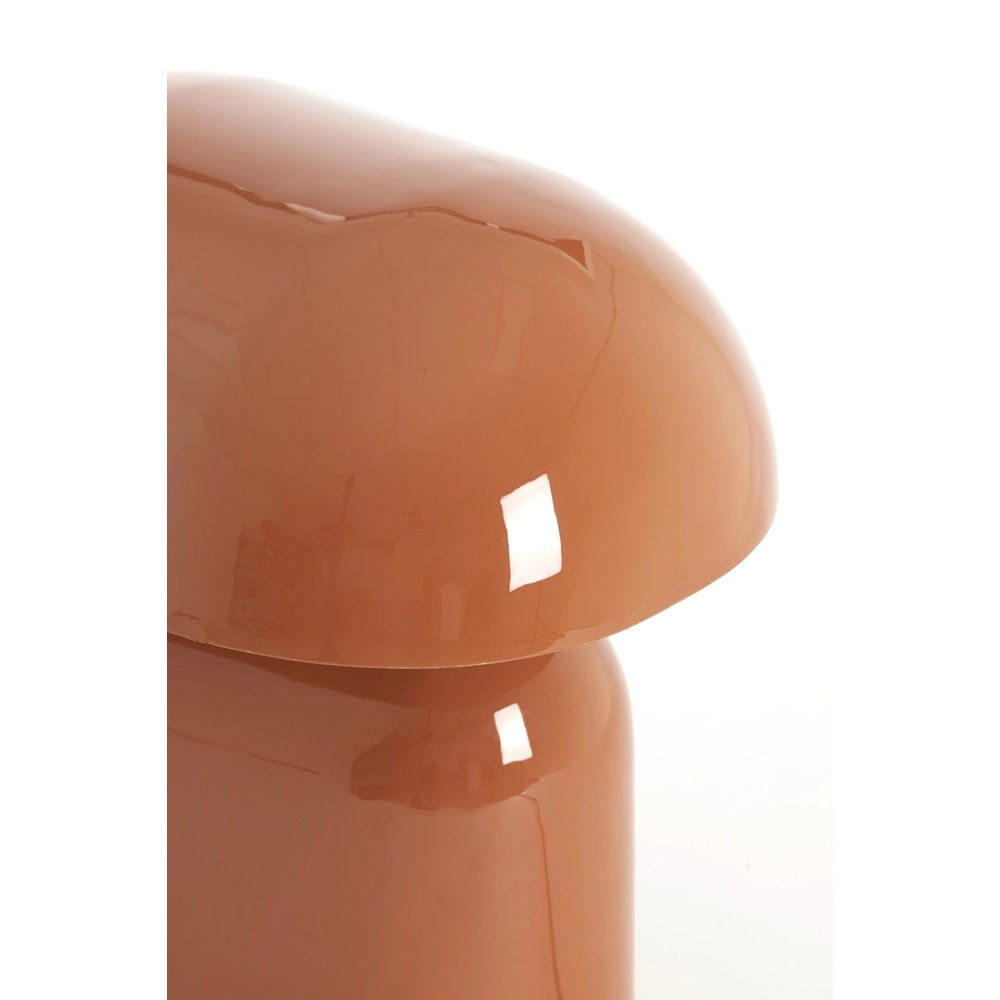 Table lamp Todd oval - gloss dark orange Light & Living 8717807818951