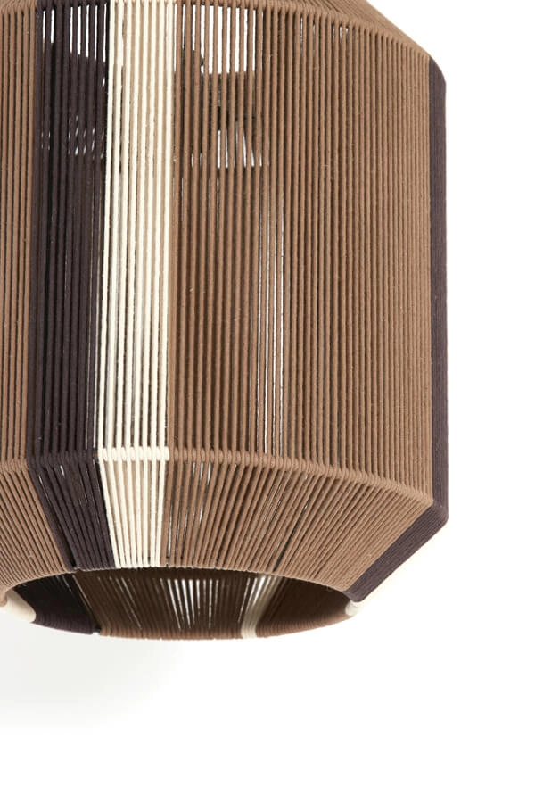 Pendant lamp Kozana brown Ø 36cm Light & Living 8717807758783