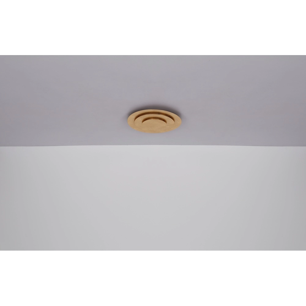 Golden ceiling lamp Heda Ø 18cm Globo 9007371458523