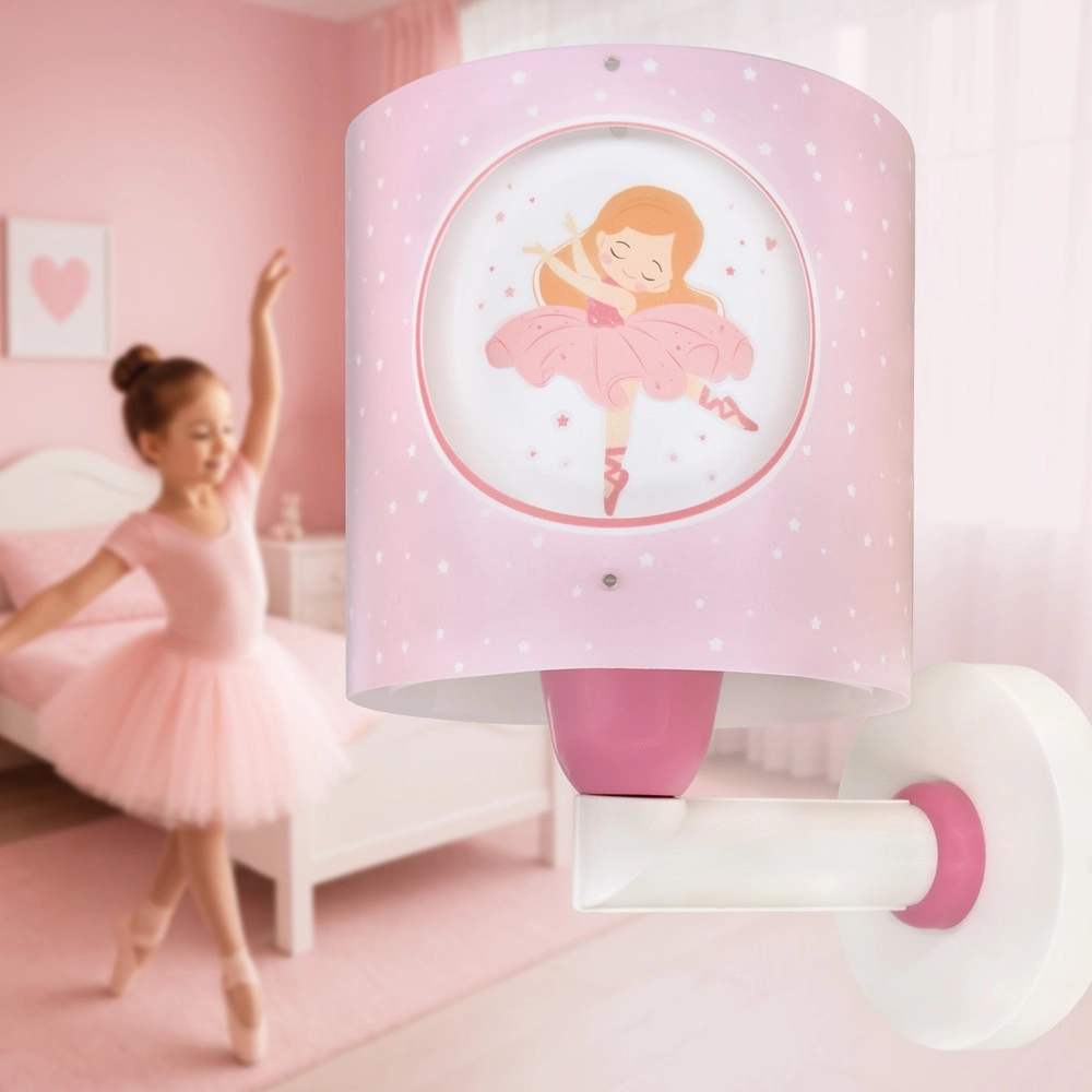 Wall lamp Princess Dance Pink glow in the dark Dalber 8420406609195