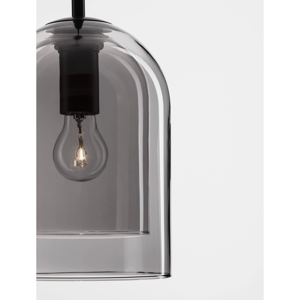 Pendant lamp Velor Single Black Lyora 5212017431172