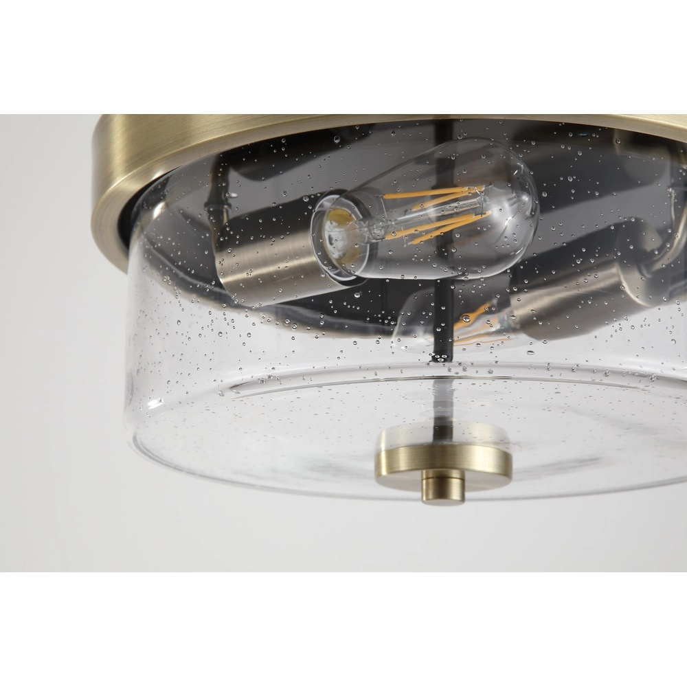 Ceiling lamp Preston Antique brass Searchlight 5053423304892