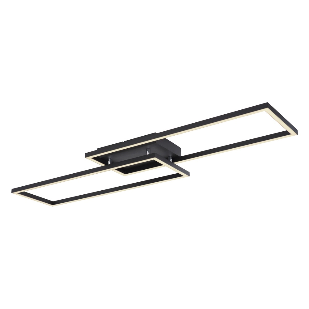 Black ceiling lamp Tatjana Design