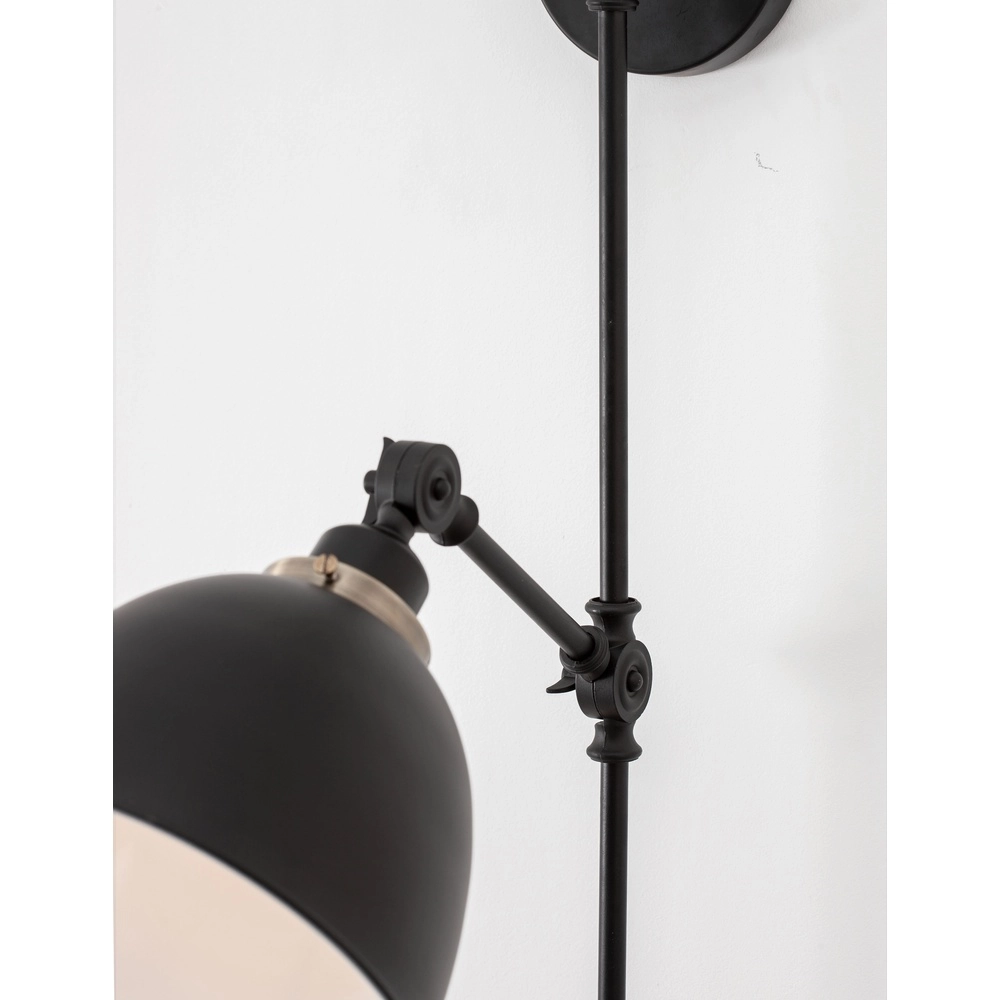 Wall lamp Virgo black Lyora 5212017420725