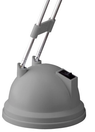 Grey desk lamp Katrina Brilliant 4004353204241