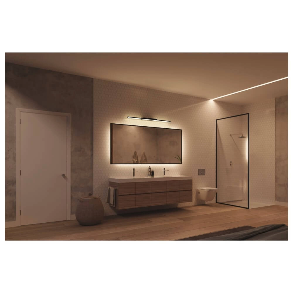 LED mirror lighting Glenos II black SLV 4024163236584