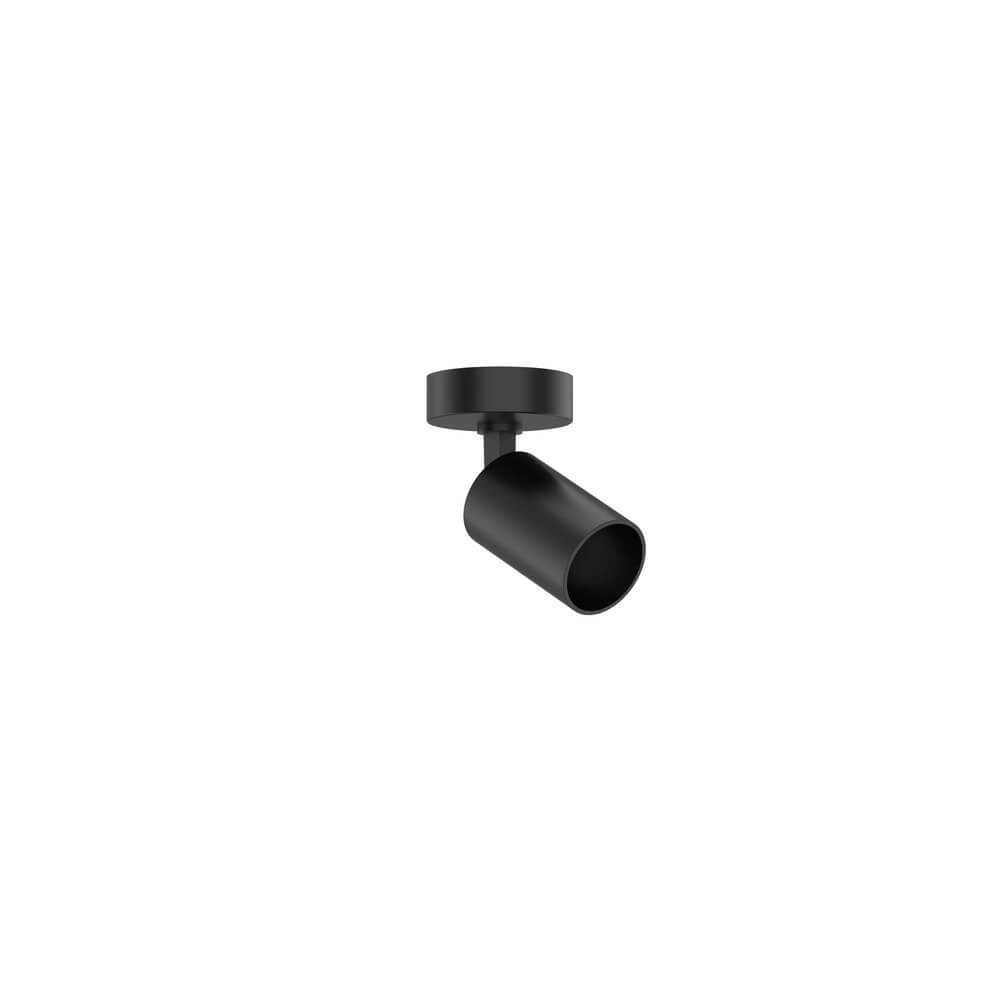 Single surface-mounted spotlight Tevo black