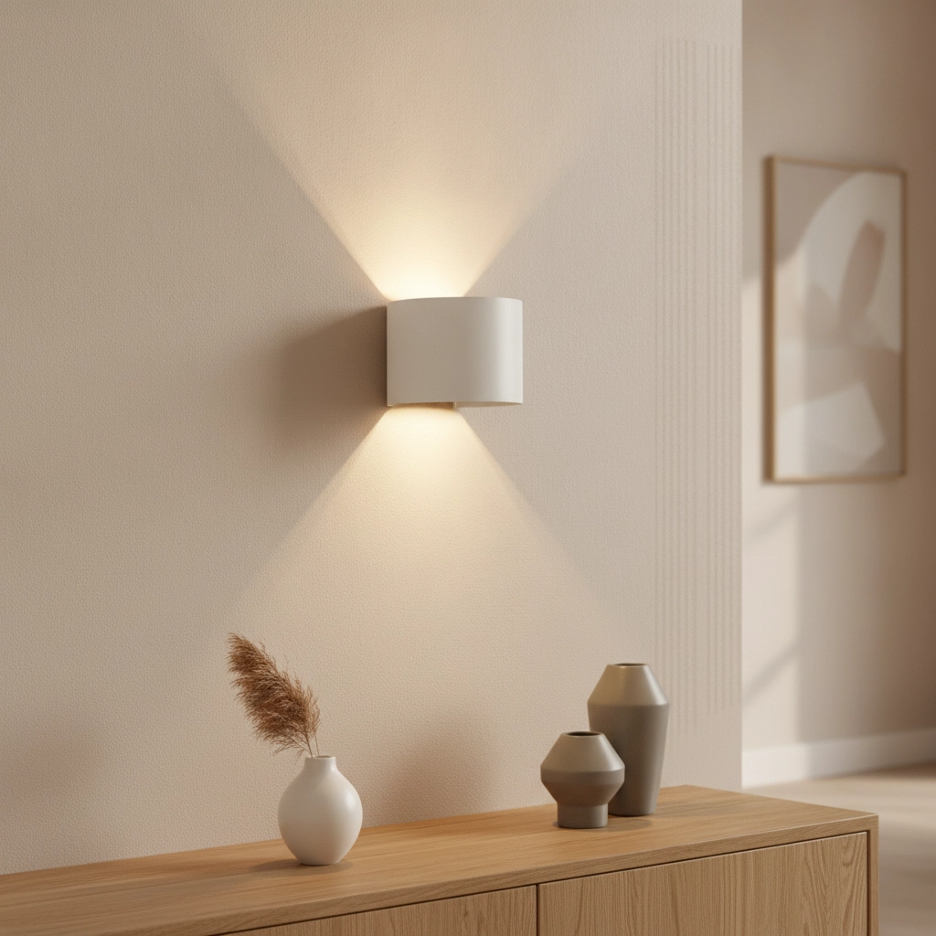Surface-mounted spot Gyro white