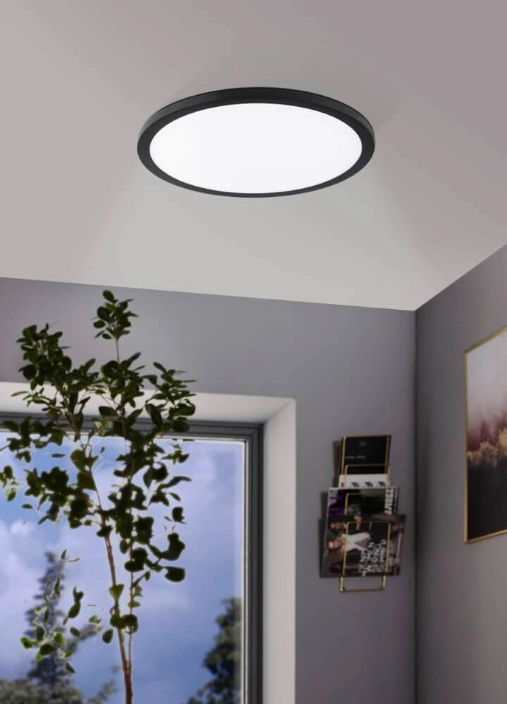 Recessed lamp Fueva Flex black 3000K Eglo 9002759988678