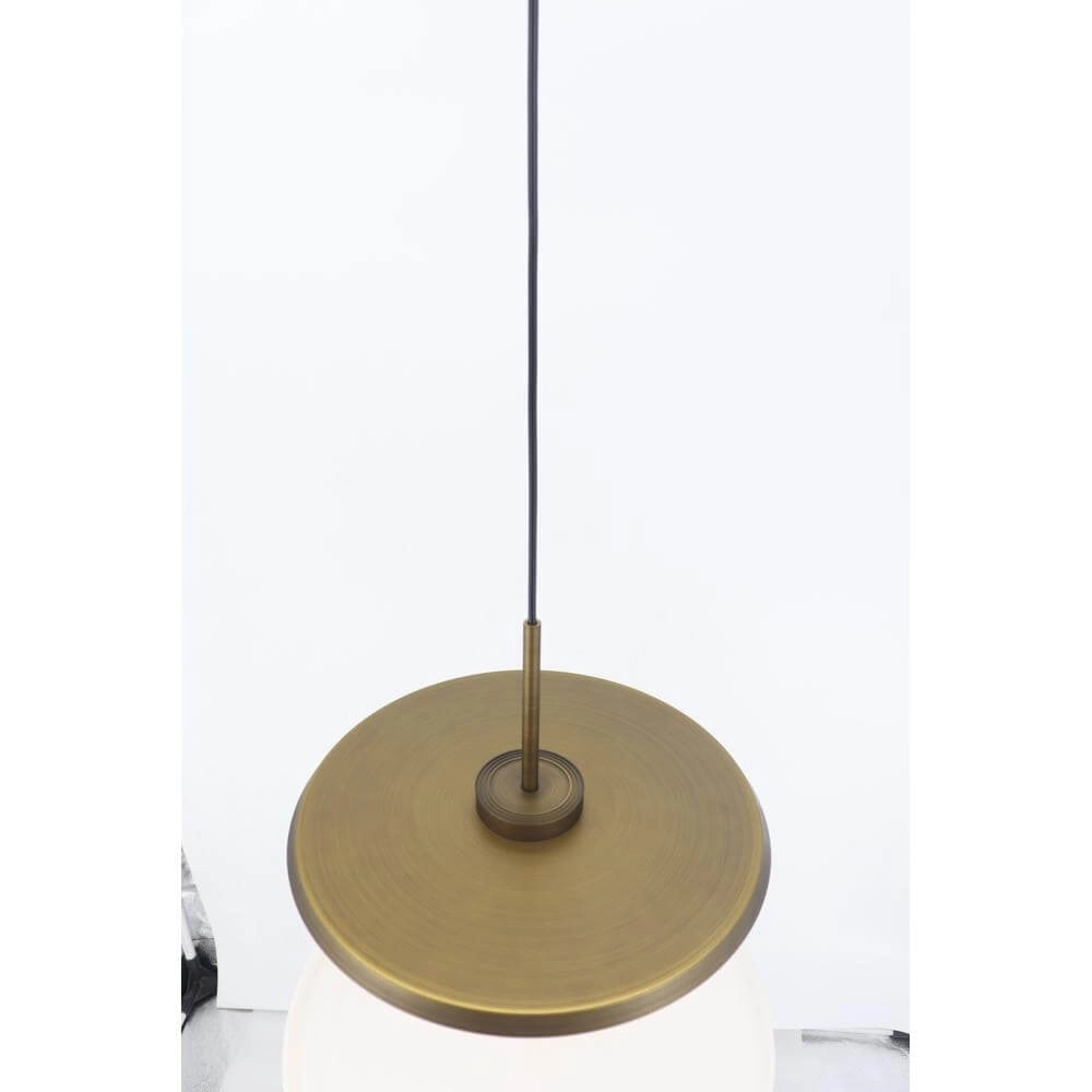 Modern pendant lamp Osorno bronze Ø 35cm Artdelight 8720701101647