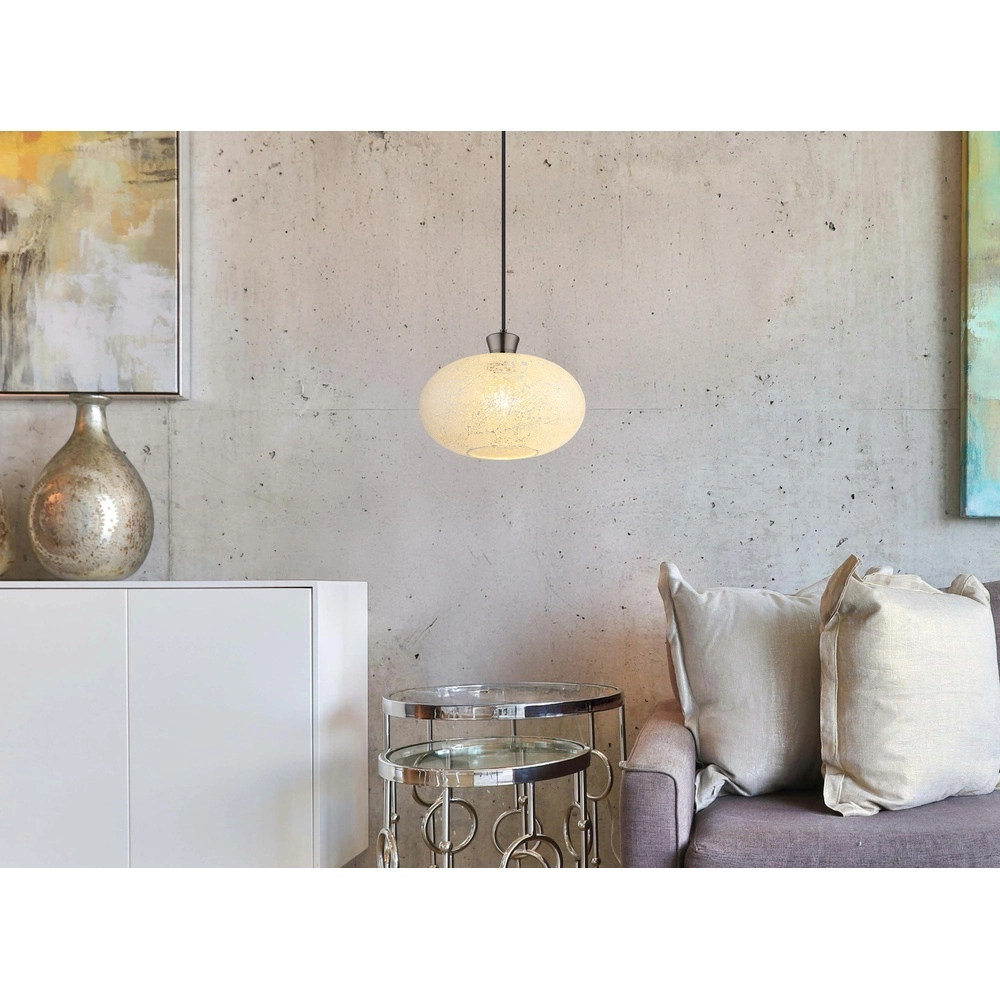 Single pendant lamp Brokana gunmetal Globo 9007371575466