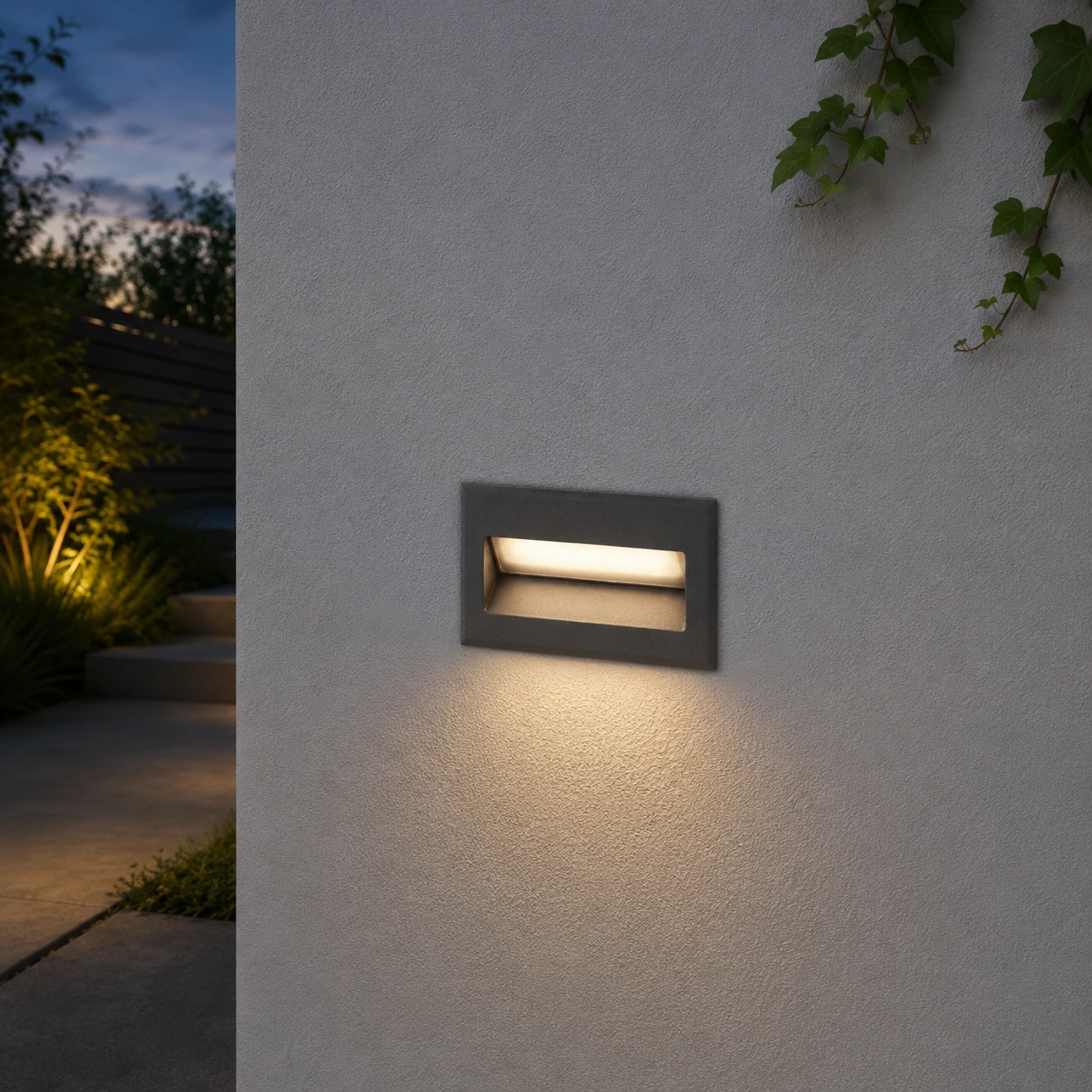 Recessed light Krypton grey 8.5cm