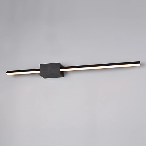Modern wall lamp Cassino black 70.5cm Trio 4017807683226