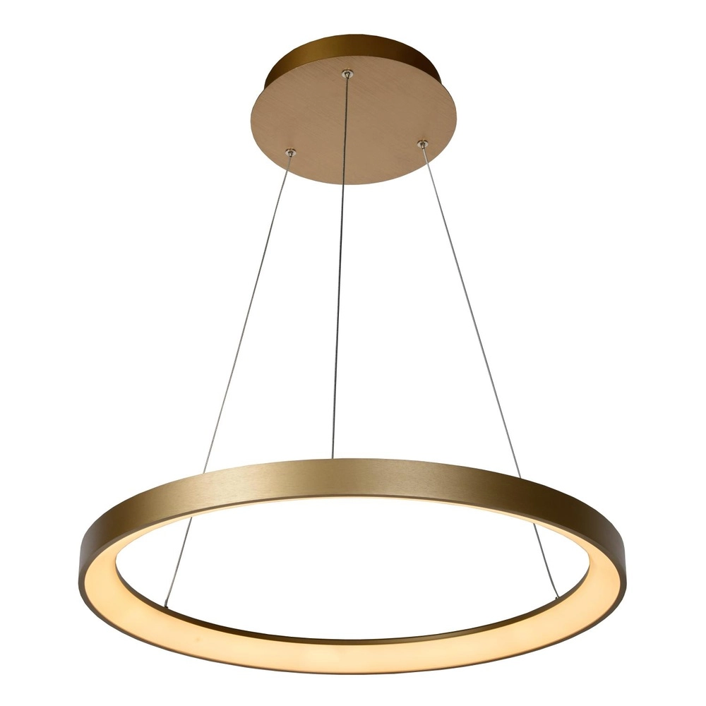 Pendant lamp Vidal Ø 58cm gold Lucide 5411212460844