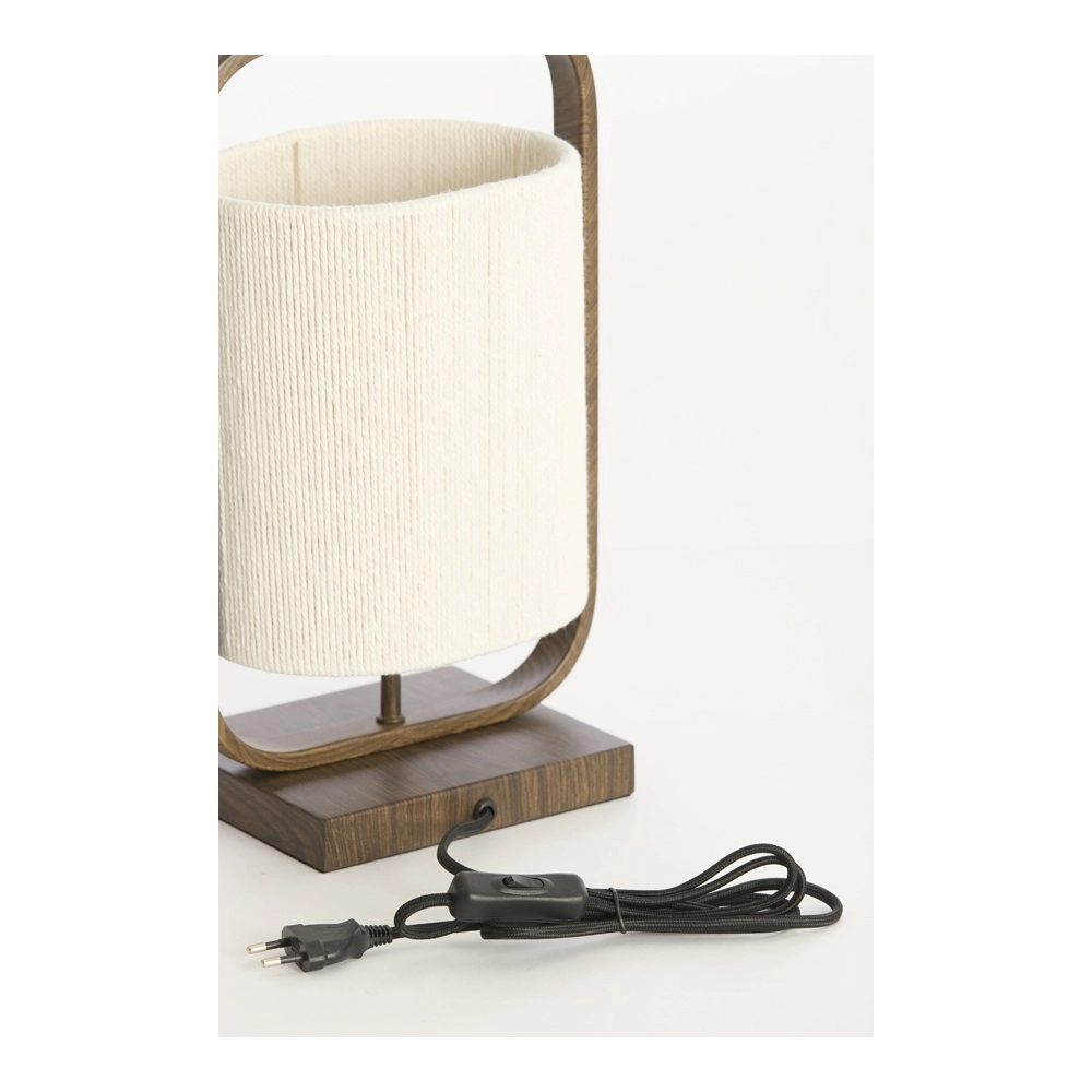 Table lamp Lecce 22.5cm dark Light & Living 8717807837518