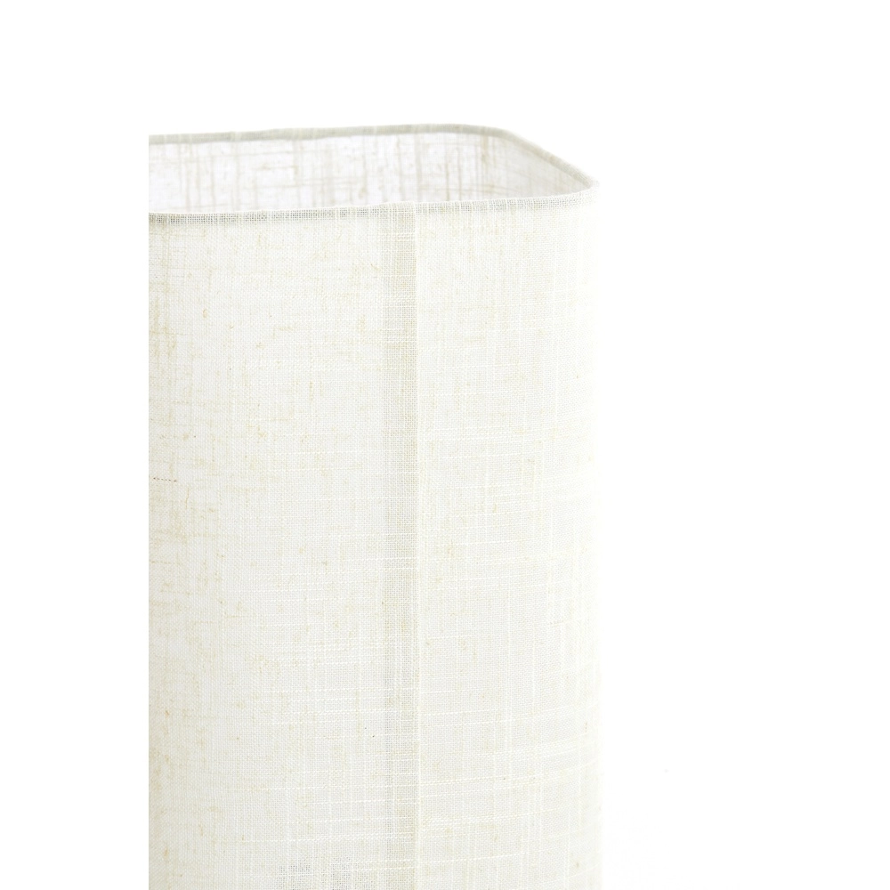 Table lamp Wyn 50.5cm - cream rope with wood look Light & Living 8717807792572