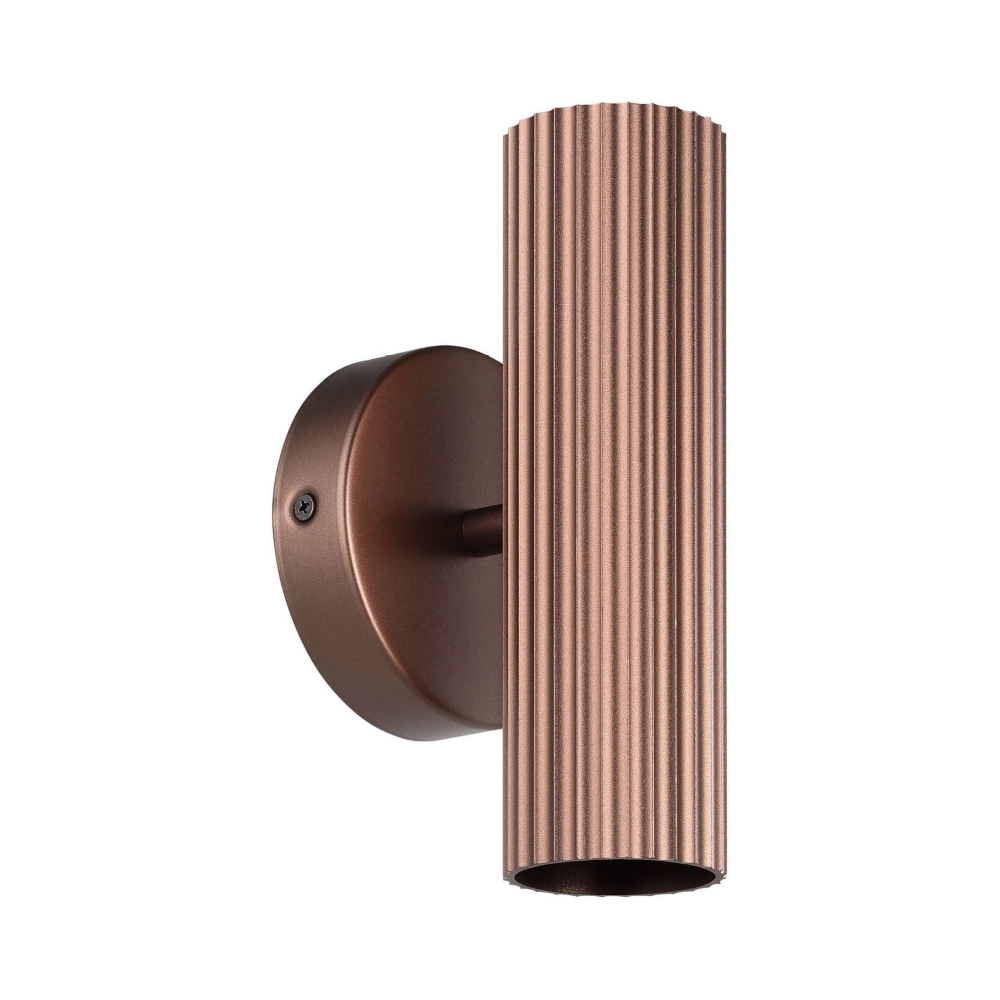 Surface-mounted spot Portillo Up & Down Bronze