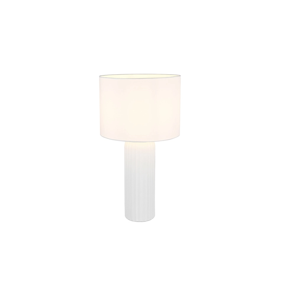 Table lamp Blair Ø 28cm white Trio 4017807654349