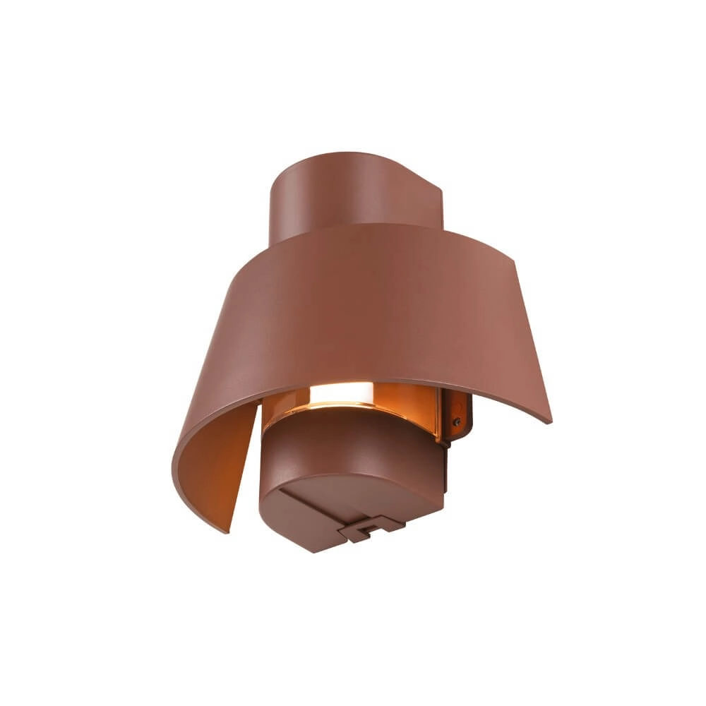 Rusty brown wall lamp Photoni 1x E27