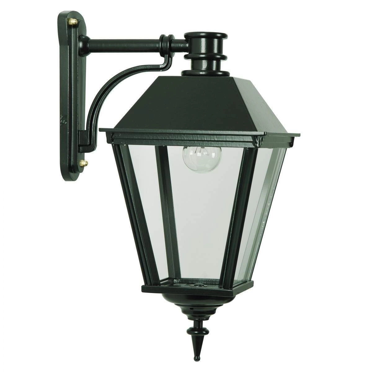 Nostalgic outdoor lamp Halle black
