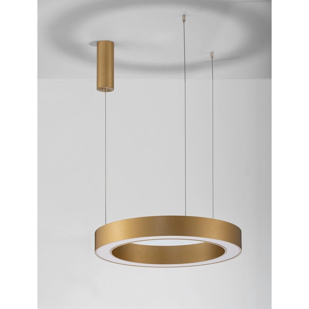 Pendant lamp Morbido gold Ø 60cm Lyora 5212017438652
