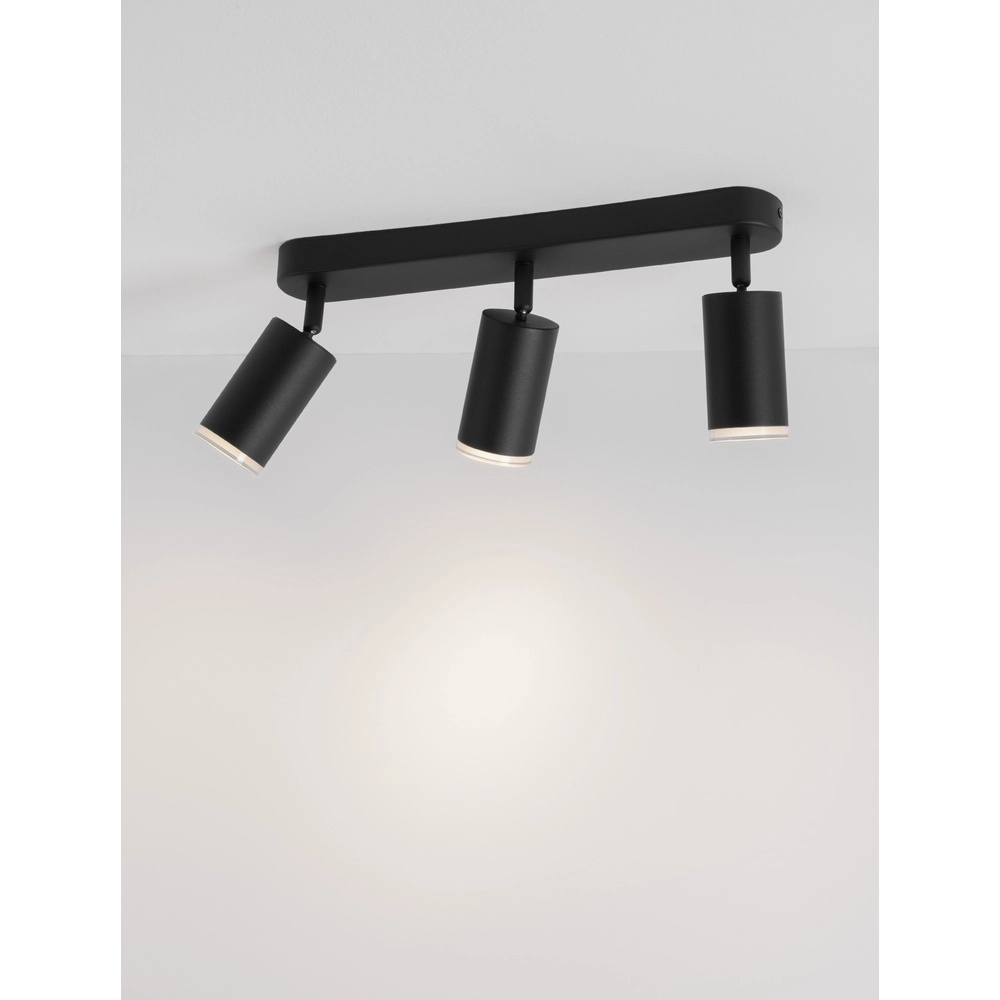 Surface-mounted spot Mao 3-light black