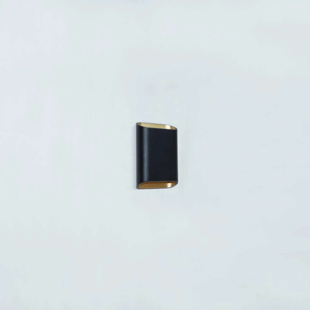 Wall lamp Diaz S Black with gold Artdelight 8720701100213