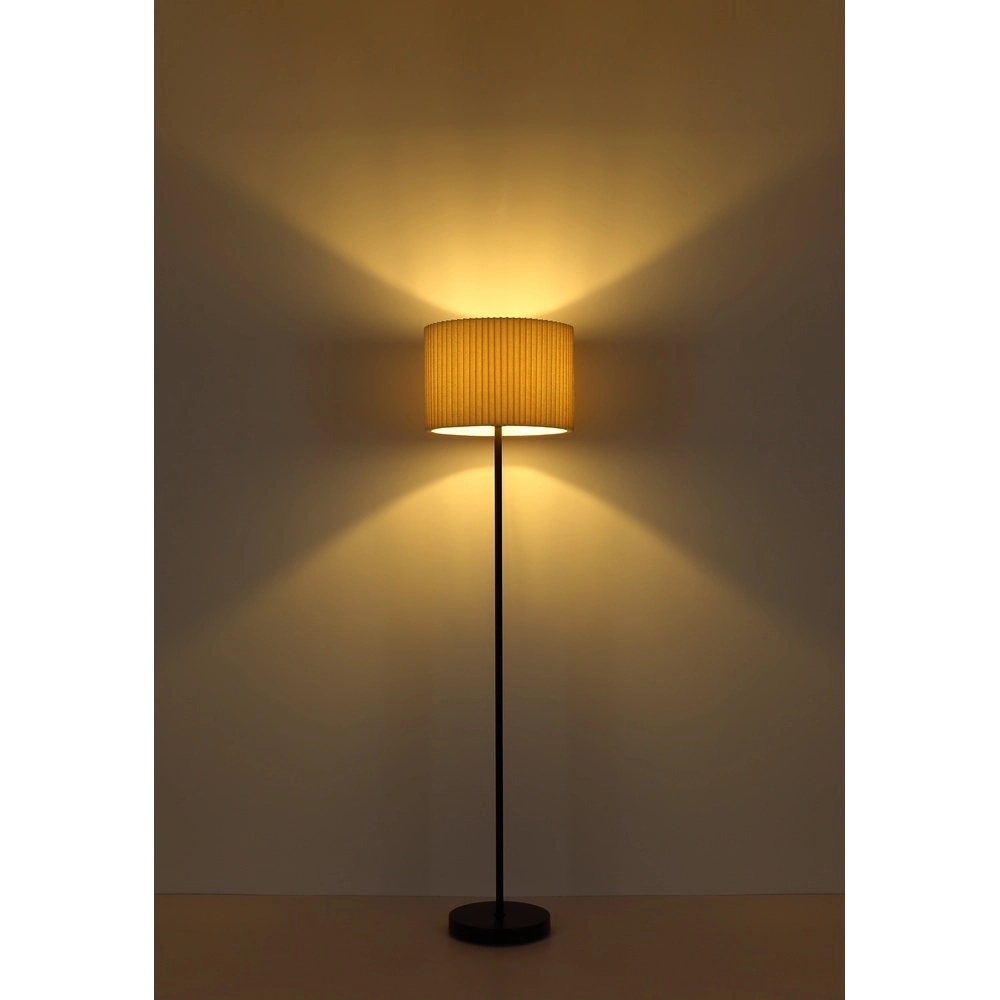 Floor lamp Page Ø 38cm white with black Globo 9007371528592