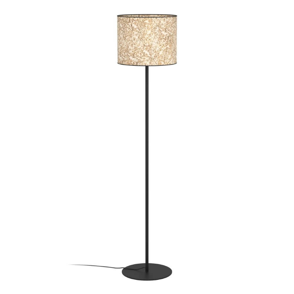 Natural floor lamp Butterburn 162cm