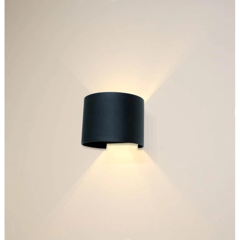Surface-mounted spot Gyro black