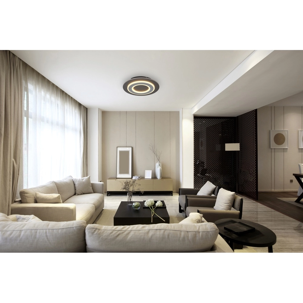 Design ceiling light Jayden anthracite Ø 32cm Globo 9007371453047