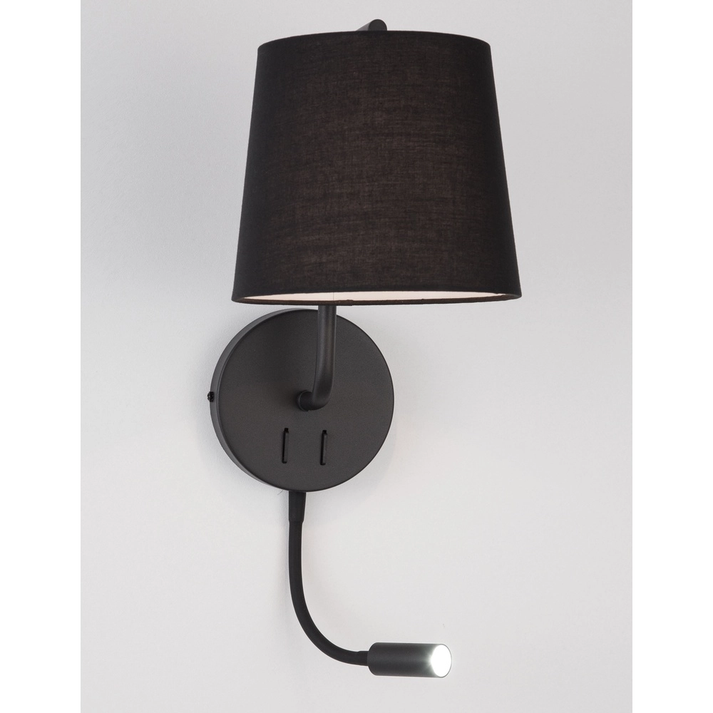 Bedside lamp Sage black