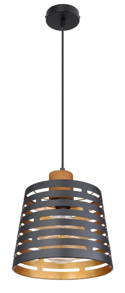 Rural hanging lamp Ablona Ø 25cm Globo 9007371408245