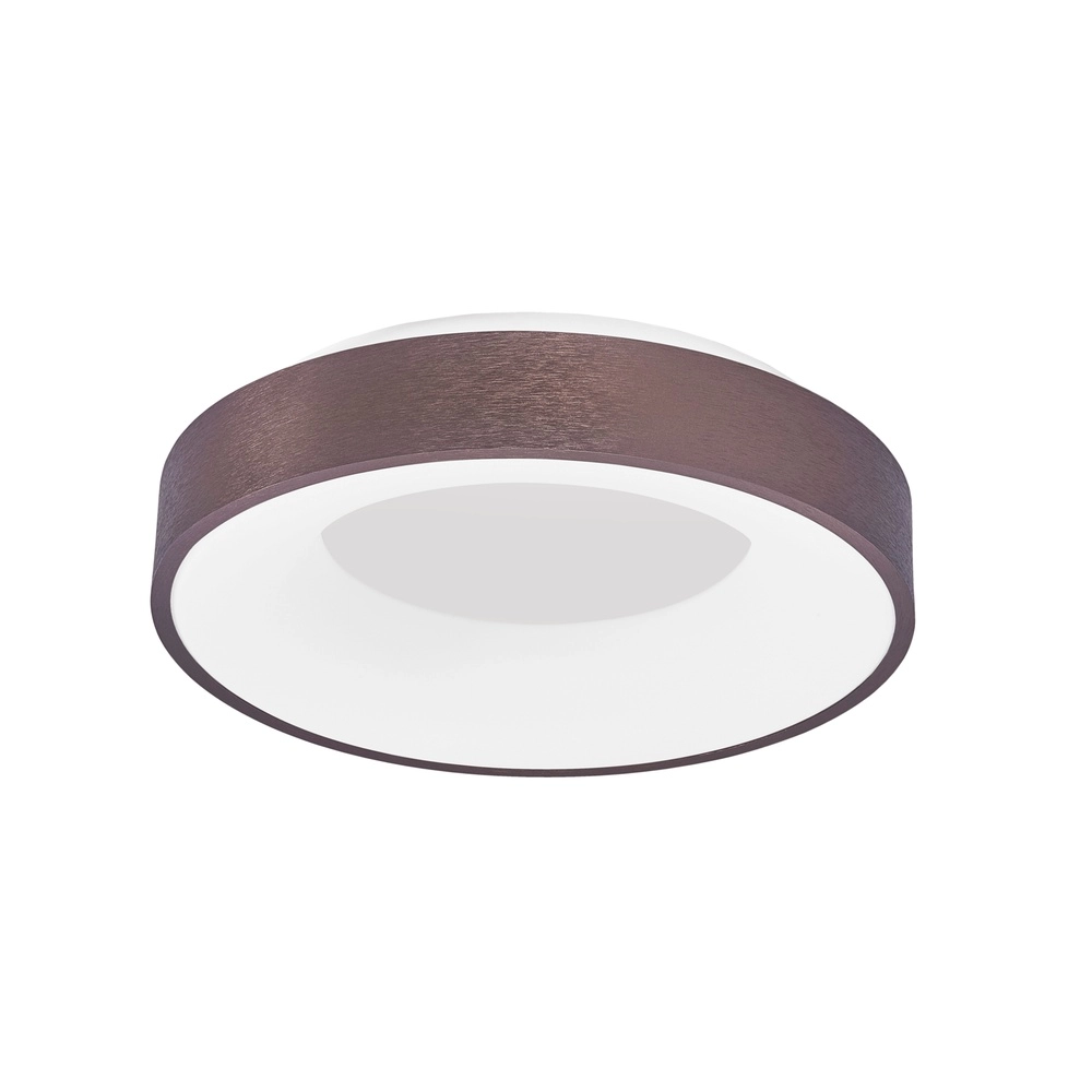 Ceiling lamp Rando Thin coffee brown Ø 38cm Lyora 5212017420053