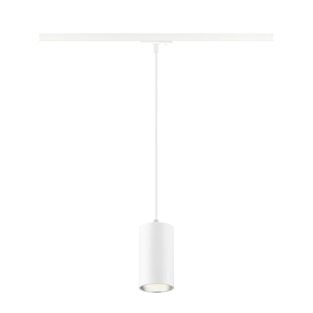 Pendant light for rail Asto Tube 1-phase white SLV 4024163306546