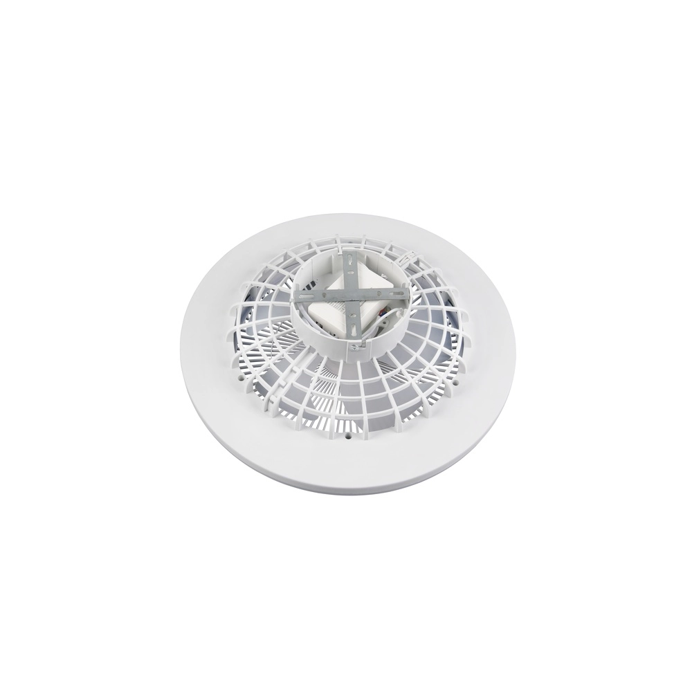 Design fan Holmsund white Ø 46cm with RGB function Trio 4017807688665