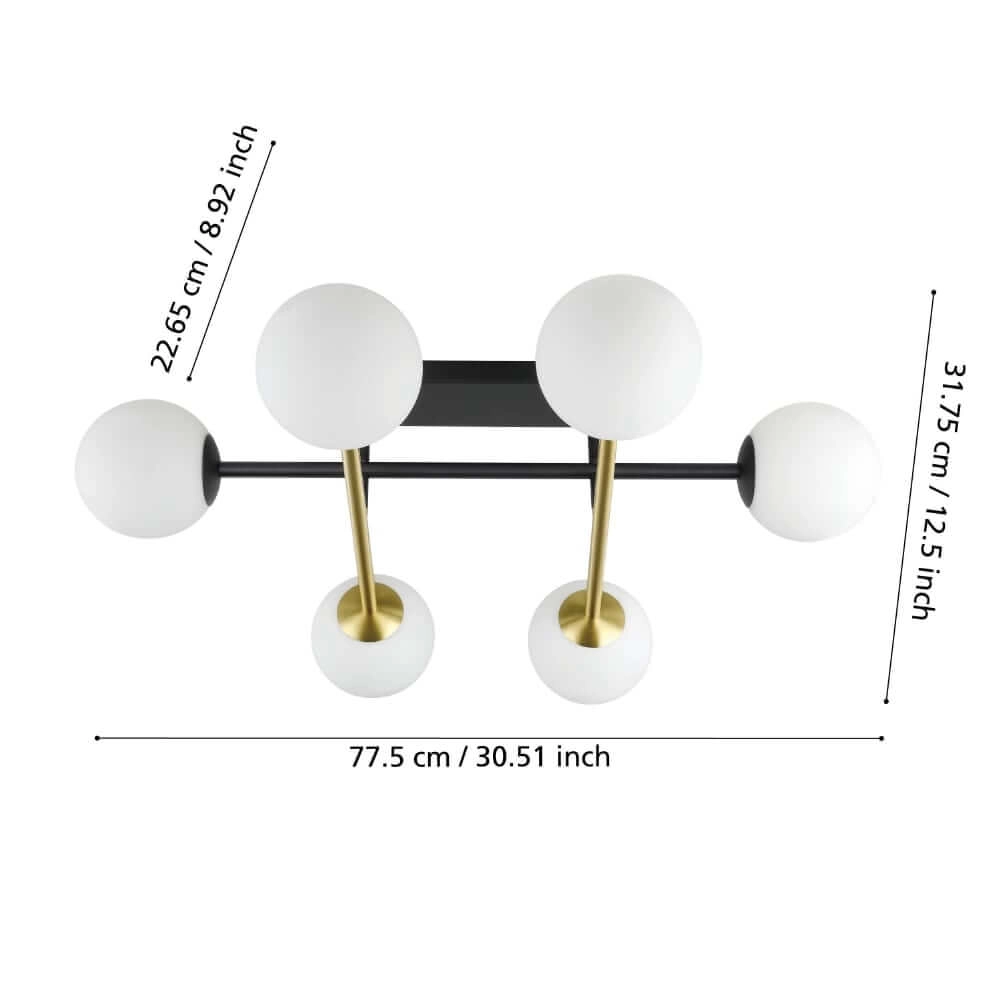 Designer ceiling lamp Paz 78cm Stars of Light 9008606238828