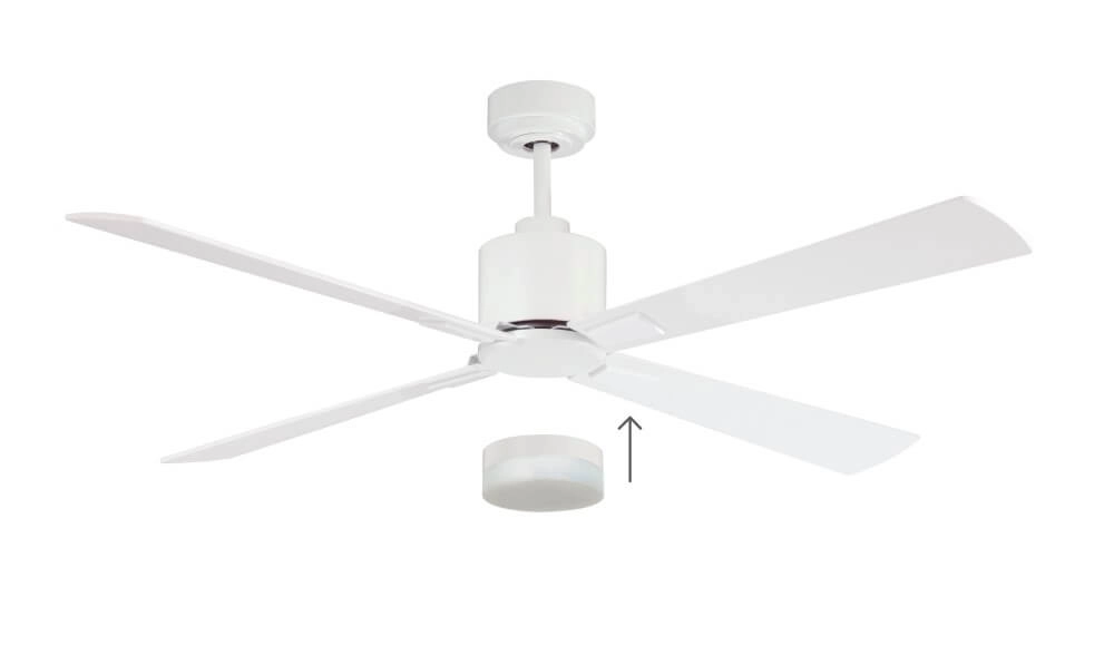 White ceiling fan Airfusion Climate I Ø 132cm Beacon 9333509087977
