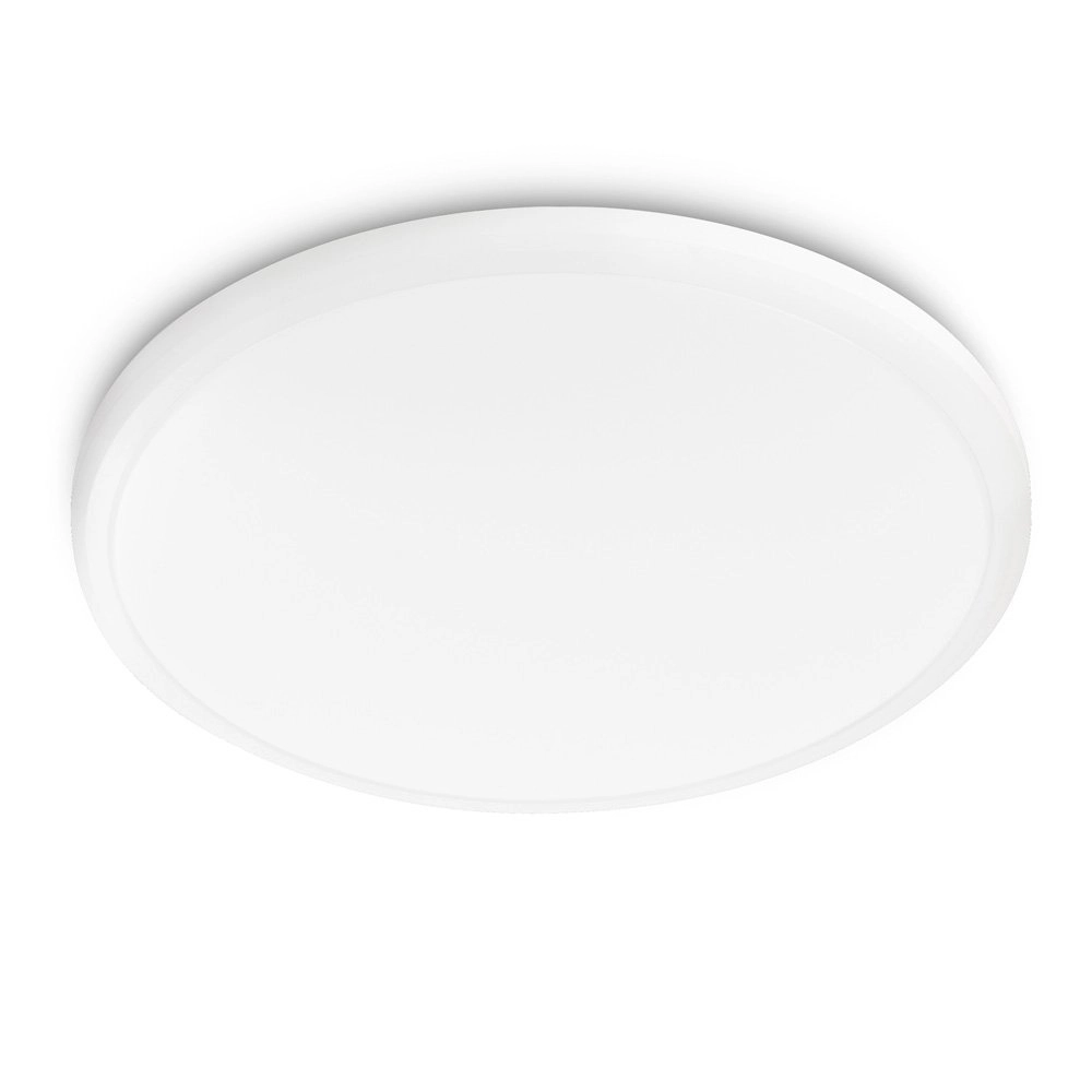 LED flush ceiling light Twirly LED 29cm white