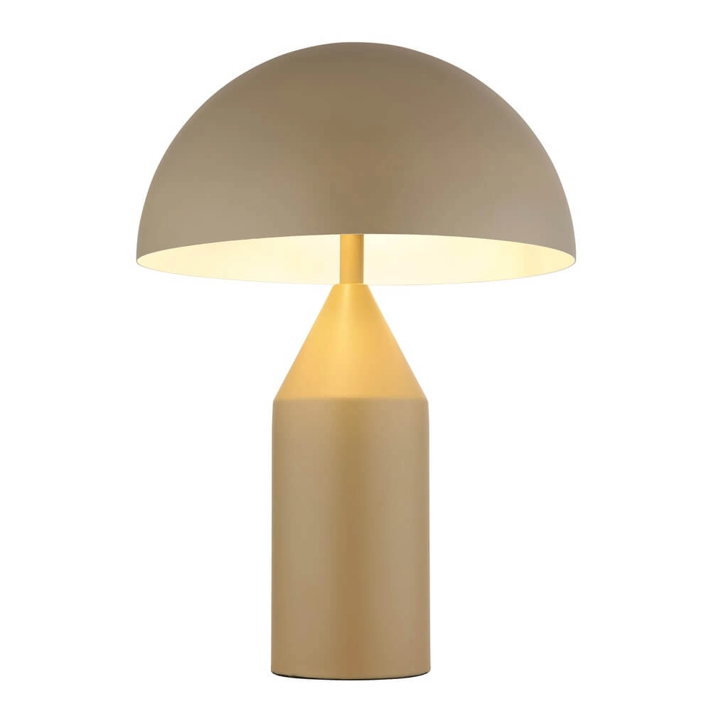 Design table lamp Atoma sand brown