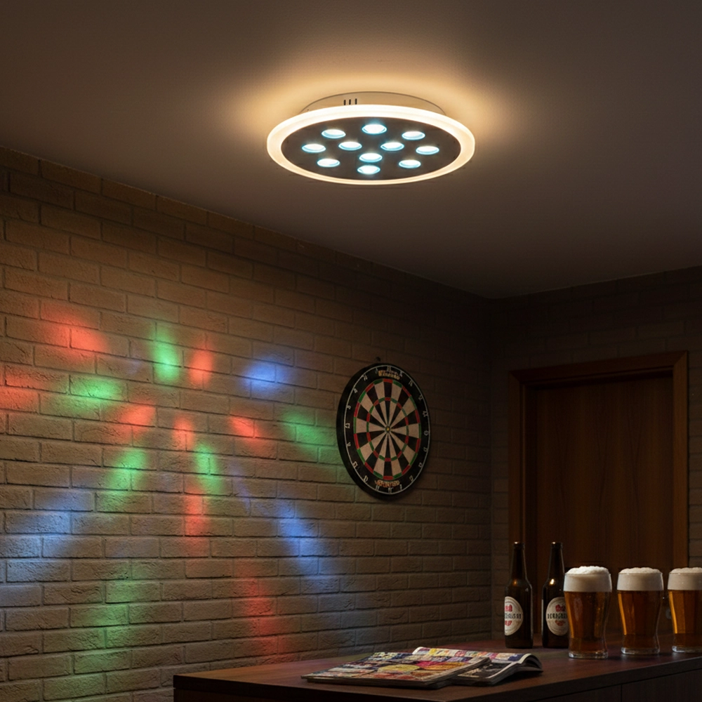 Ceiling light Astro Ø 30cm with RGB function