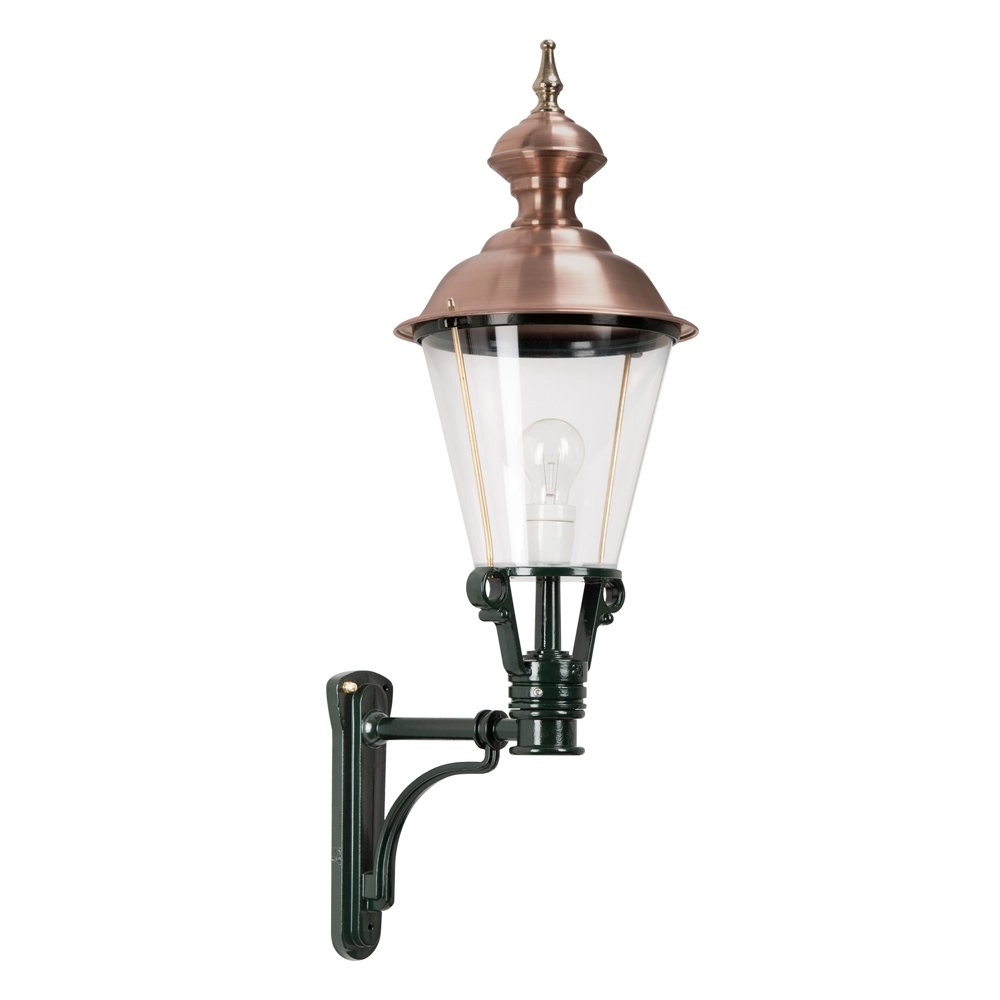 Wall lamp Soest L old dutch - black