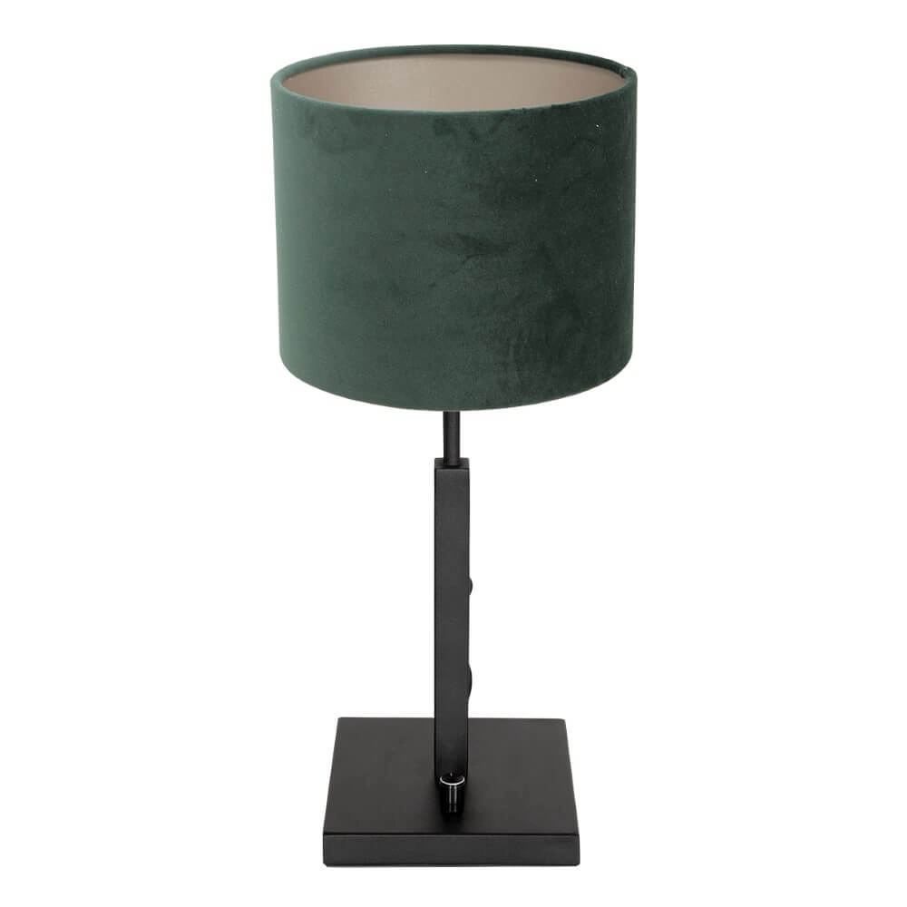 Black with green table lamp Stanger