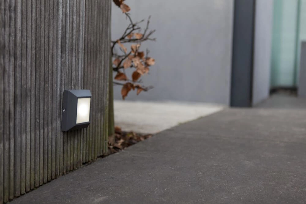 Wall lamp Helena black square Lutec 6939412014449