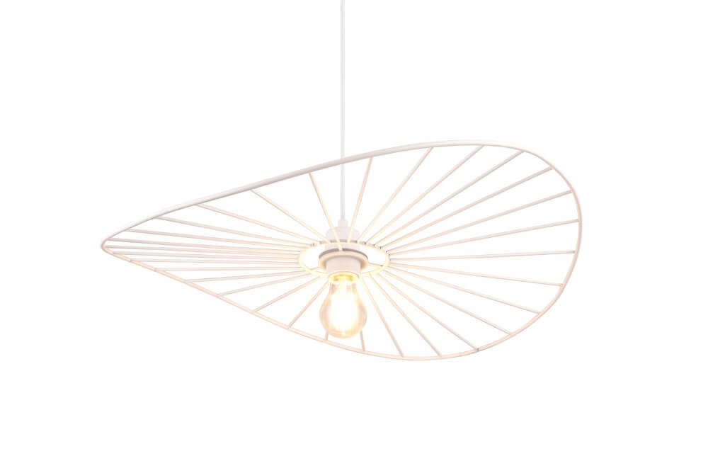 Hanging lamp Chapeau white Trio 4017807574104