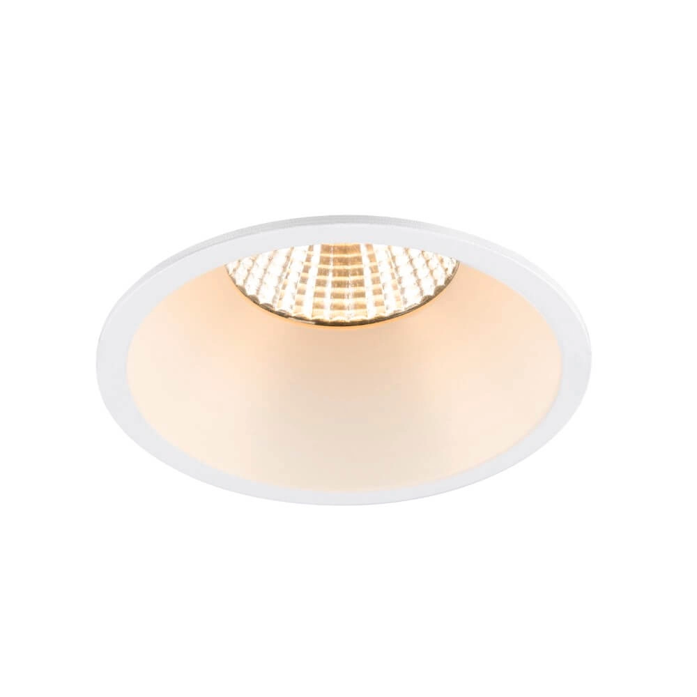 Mounting ring New Tria 75 round white - recessed - without fitting SLV 4024163278324