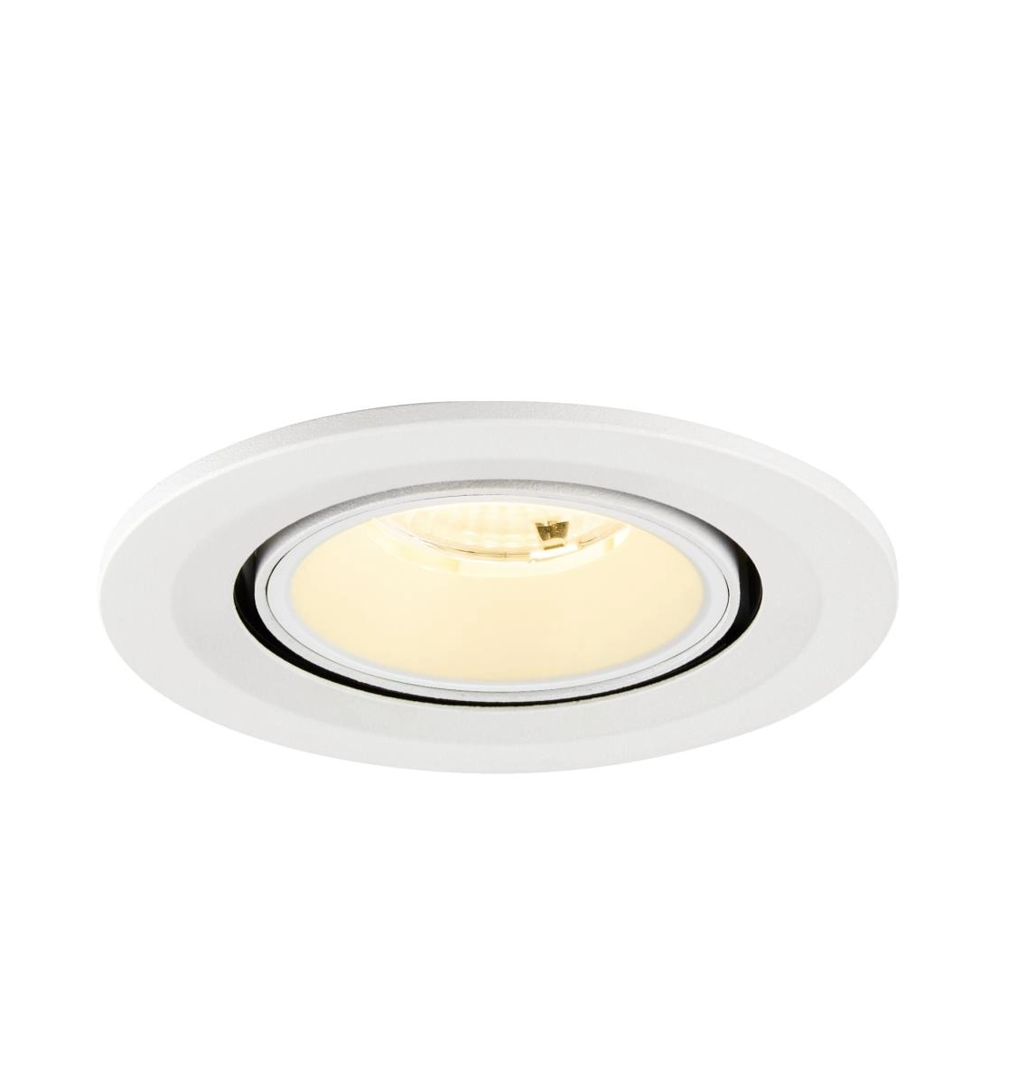 Recessed spotlight Numinos Gimble S white 3000K - 55deg SLV 4024163313414