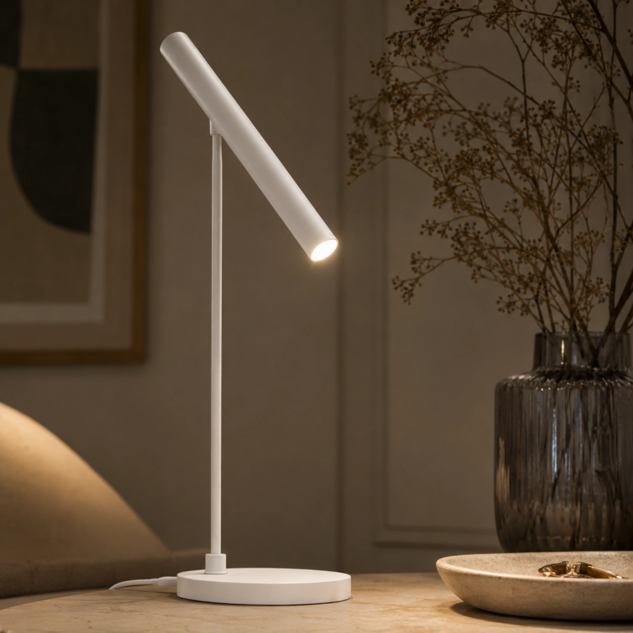 Desk lamp Harper white