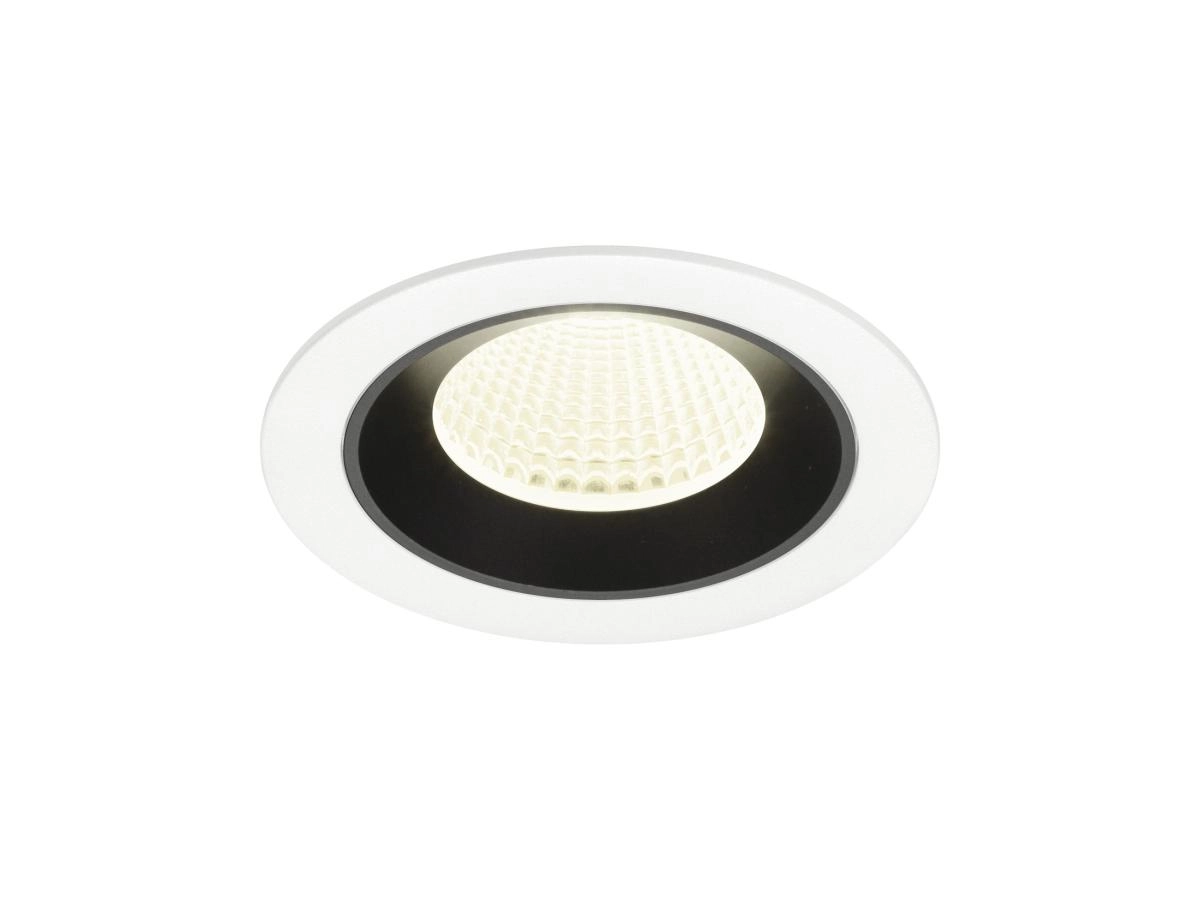 Recessed spotlight Numinos M white/black 4000K - 40deg
