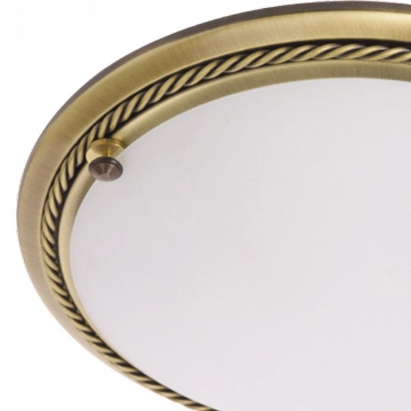 Lamp Ceiling and Wall or wall lamp 30cm bronze brown Steinhauer 8712746023077
